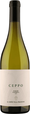 13,95 € Envío gratis | Vino blanco Il Conte Villa Prandone Ceppo Seco I.G.T. Marche Marche Italia Passerina Botella 75 cl
