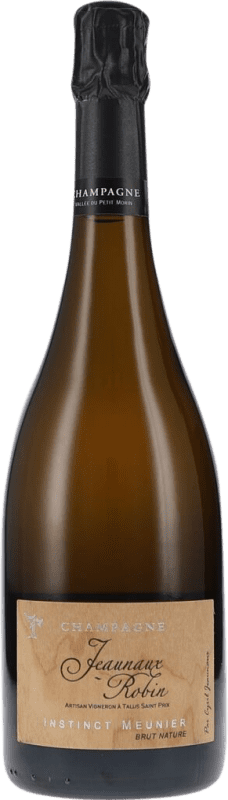 98,95 € Envío gratis | Espumoso blanco Jeaunaux Robin Instinct Meunier Brut Nature A.O.C. Champagne Champagne Francia Pinot Meunier Botella 75 cl