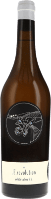 24,95 € Envío gratis | Vino blanco Johannes Zillinger Revolution White Solera Seco D.A.C. Weinviertel Austria Chardonnay, Riesling, Scheurebe Botella 75 cl