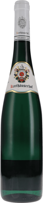 22,95 € Spedizione Gratuita | Vino Bianco Karthäuserhof Karthäuserhofberg Trocken — Secco VDP Grosse Lage — Grand Cru, Kabinett — Vendemmia Matura Q.b.A. Mosel Mosel Germania Riesling 75 cl