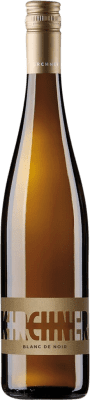9,95 € Envío gratis | Vino blanco Kirchner Blanc de Noir Seco Q.b.A. Pfälz Pfälz Alemania Merlot Botella 75 cl