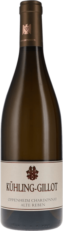 73,95 € Envío gratis | Vino blanco Kühling-Gillot Oppenheim Alte Reben Seco Q.b.A. Rheinhessen Rheinhessen Alemania Chardonnay Botella 75 cl