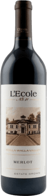 81,95 € Envío gratis | Vino tinto L'Ecole Nº 41 Seco Washington Estados Unidos Merlot, Cabernet Sauvignon, Cabernet Franc Botella 75 cl