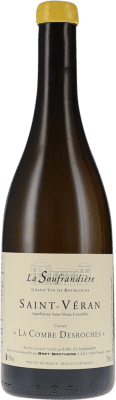 47,95 € Envío gratis | Vino blanco La Soufrandière La Combe Desroches Seco A.O.C. Saint-Véran Borgoña Francia Chardonnay Botella 75 cl