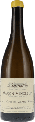 35,95 € Envoi gratuit | Vin blanc La Soufrandière Le Clos de Grand-Père Mâcon-Vinzelles Sec Bourgogne France Chardonnay Bouteille 75 cl
