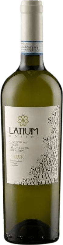 9,95 € Envio grátis | Vinho branco Latium Morini Seco D.O.C. Soave Vêneto Itália Trebbiano, Garganega Garrafa 75 cl