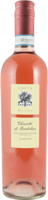 10,95 € 送料無料 | ロゼワイン Lenotti Bardolino Corte Olivi D.O.C. Chiaretto Riviera del Garda Classico ベネト イタリア Corvina, Rondinella, Molinara ボトル 75 cl