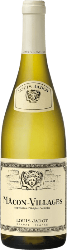 28,95 € Spedizione Gratuita | Vino Bianco Louis Jadot Seco — Secco Villages A.O.C. Mâcon Beaujolais Francia Chardonnay 75 cl