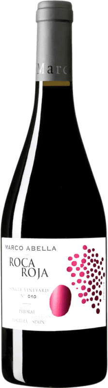 107,95 € Envío gratis | Vino tinto Marco Abella Roca Roja Seco D.O.Ca. Priorat Cataluña España Garnacha Botella 75 cl