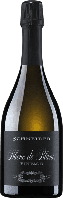 26,95 € Spedizione Gratuita | Spumante bianco Markus Schneider Blanc de Blancs Brut Q.b.A. Pfälz PFALZ Germania Chardonnay Bottiglia 75 cl