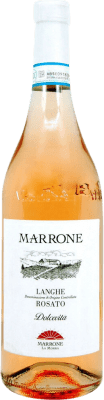 24,95 € 送料無料 | ロゼワイン Marrone Dolcevita Rosato D.O.C. Langhe ピエモンテ イタリア Nebbiolo, Barbera ボトル 75 cl
