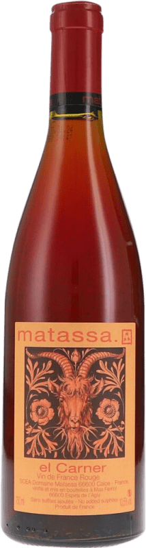 49,95 € Kostenloser Versand | Rotwein Domaine Matassa El Carner Rouge Trocken A.O.C. Côtes du Roussillon Roussillon Frankreich Grenache, Macabeo Flasche 75 cl