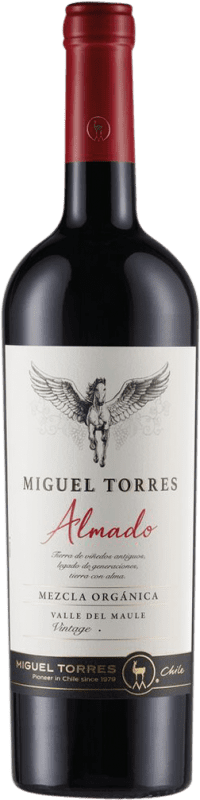 29,95 € Envío gratis | Vino tinto Miguel Torres Almado I.G. Valle Central Valle Central Chile Tempranillo, Merlot, Cabernet Sauvignon, Touriga Nacional Botella 75 cl