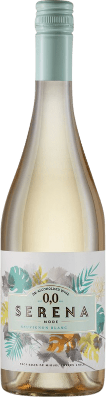 13,95 € Spedizione Gratuita | Vino Bianco Miguel Torres Serena Chile Sauvignon Bottiglia 75 cl 0.0 Zero Zero Senza Alcol