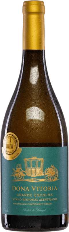 12,95 € 送料無料 | 白ワイン Monte da Ravasqueira Dona Vitória Grande Escolha Branco ドライ I.G. Alentejo アレンテージョ ポルトガル Viognier, Arinto, Antão Vaz ボトル 75 cl