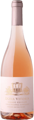 10,95 € Kostenloser Versand | Rosé-Wein Monte da Ravasqueira Dona Vitória Grande Escolha Rosé Trocken I.G. Alentejo Alentejo Portugal Syrah, Aragonez, Trincadeira Flasche 75 cl