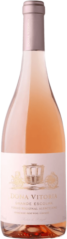 10,95 € Kostenloser Versand | Rosé-Wein Monte da Ravasqueira Dona Vitória Grande Escolha Rosé Trocken I.G. Alentejo Alentejo Portugal Syrah, Aragonez, Trincadeira Flasche 75 cl