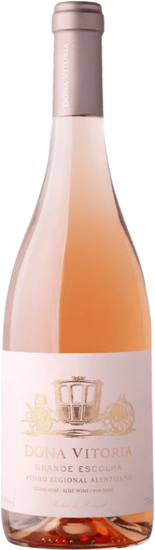 14,95 € Spedizione Gratuita | Vino Rosato Monte da Ravasqueira Dona Vitória Grande Escolha Seco — Secco Rosé — Rosato I.G. Alentejo Alentejo Portogallo Syrah, Aragonez, Trincadeira 75 cl