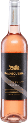 12,95 € Kostenloser Versand | Rosé-Wein Monte da Ravasqueira Seleção do Ano Rosé Trocken I.G. Alentejo Alentejo Portugal Syrah, Touriga Nacional, Aragonez Flasche 75 cl