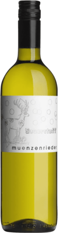 10,95 € Envío gratis | Vino blanco Münzenrieder Sauerstoff Cuvée Weiß I.G. Burgenland Burgenland Austria Chardonnay, Sauvignon Blanca, Grüner Veltliner, Moscatel Botella 75 cl