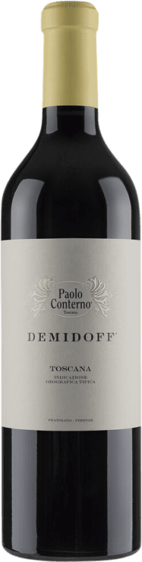 29,95 € Envío gratis | Vino tinto Paolo Conterno Demidoff Seco I.G.T. Toscana Toscana Italia Sangiovese Botella 75 cl
