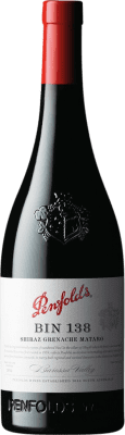 61,95 € Бесплатная доставка | Красное вино Penfolds Bin 138 Shiraz Grenache Mataro I.G. Barossa Valley Долина Баросса Австралия Syrah — Сира, Garnacha — Гренаш, Mataró — Матаро 75 cl