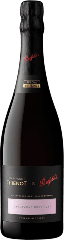 99,95 € Envio grátis | Espumante rosé Penfolds Thiénot Rosé Brut A.O.C. Champagne Champagne França Pinot Preto, Chardonnay, Pinot Meunier Garrafa 75 cl