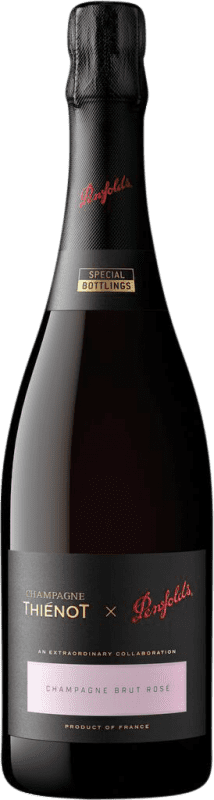95,95 € 免费送货 | 玫瑰气泡酒 Penfolds Thiénot Rosé 香槟 A.O.C. Champagne 香槟酒 法国 Pinot Black, Chardonnay, Pinot Meunier 瓶子 75 cl