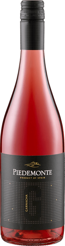 7,95 € Envío gratis | Vino rosado Piedemonte Rosado Seco D.O. Navarra Navarra España Garnacha Botella 75 cl