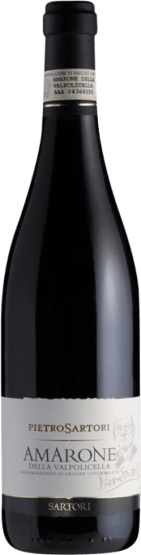43,95 € Envío gratis | Vino tinto Pietro Sartori D.O.C.G. Amarone della Valpolicella Veneto Italia Cabernet Sauvignon, Corvina, Rondinella, Corvinone Botella 75 cl