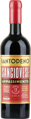 10,95 € 送料無料 | 赤ワイン Poderi dal Nespoli Santodeno Appass Semiseco — やや辛口 D.O.C. Romagna イタリア Sangiovese — サンジョヴェーゼ 75 cl