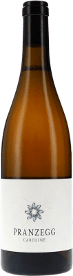 47,95 € Envío gratis | Vino blanco Pranzegg Caroline Seco D.O.C. Trentino Trentino Italia Viognier, Chardonnay, Sauvignon Blanca Botella 75 cl