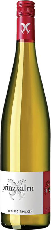 17,95 € Envío gratis | Vino blanco Prinz Salm Seco Q.b.A. Rheinhessen Rheinhessen Alemania Riesling Botella 75 cl