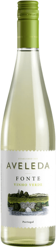 7,95 € Envío gratis | Vino blanco Quinta da Aveleda Fonte Semi-Seco Semi-Dulce I.G. Vinho Verde Vinho Verde Portugal Loureiro, Treixadura, Arinto, Fernăo Pires Botella 75 cl