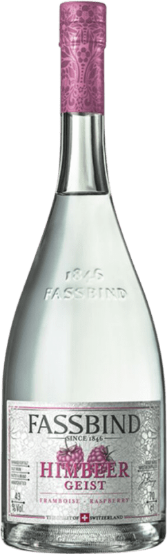 94,95 € Envío gratis | Licores S. Fassbind Eau de Vie Himbeergeist Suiza Botella 70 cl
