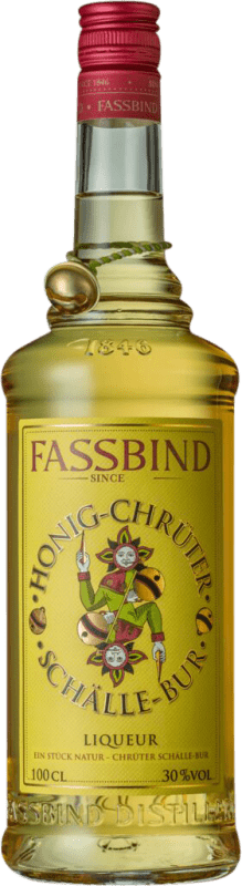 52,95 € Envío gratis | Licores S. Fassbind Honig-Chrüter Schälle Bur Suiza Botella 1 L
