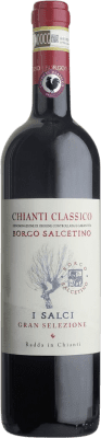 44,95 € Spedizione Gratuita | Vino Rosso Borgo Salcetino I Salci Classico, Selezione D.O.C.G. Chianti Toscana Italia 75 cl