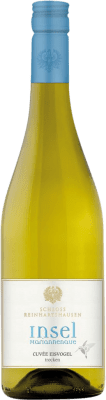 16,95 € Envio grátis | Vinho branco Schloss Reinhartshausen Cuvée Eisvogel Seco Q.b.A. Rheingau Rheingau Alemanha Riesling, Pinot Branco, Sylvaner Garrafa 75 cl