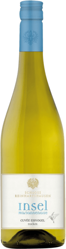 16,95 € Envio grátis | Vinho branco Schloss Reinhartshausen Cuvée Eisvogel Seco Q.b.A. Rheingau Rheingau Alemanha Riesling, Pinot Branco, Sylvaner Garrafa 75 cl