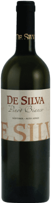 32,95 € Envio grátis | Vinho Branco Soelva Peter & Soehne De Silva D.O.C. Trentino Trentino Itália Pinot Branco 75 cl