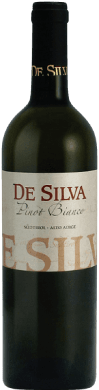 32,95 € Envío gratis | Vino blanco Soelva Peter & Soehne De Silva D.O.C. Trentino Trentino Italia Pinot Blanco Botella 75 cl