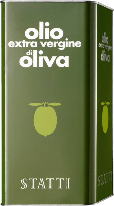 172,95 € Kostenloser Versand | Olivenöl Statti E-NOL Extra Nativ I.G.T. Calabria Kalabrien Italien Spezialdose 5 L