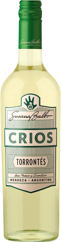 16,95 € Free Shipping | White wine Susana Balbo Crios Dry I.G. Mendoza Mendoza Argentina Torrontés Bottle 75 cl
