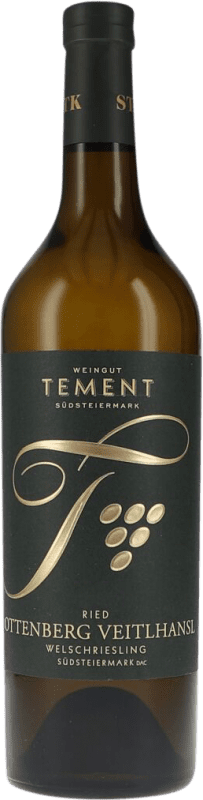 39,95 € Envío gratis | Vino blanco Tement Ottenberg Veitlhansl Seco D.A.C. Südsteiermark Austria Welschriesling Botella 75 cl