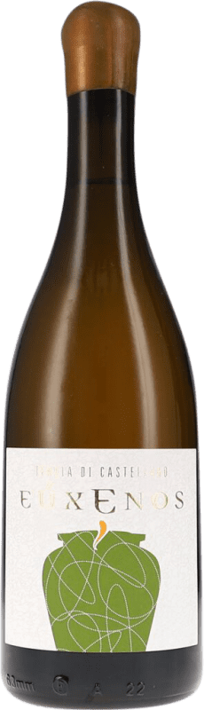62,95 € 免费送货 | 白葡萄酒 Tenuta di Castellaro Eúx Enos Seco — 干型 Ánfora — 双耳陶罐 D.O.C. Sicilia 西西里岛 意大利 Malvasia — 玛尔瓦西亚 75 cl