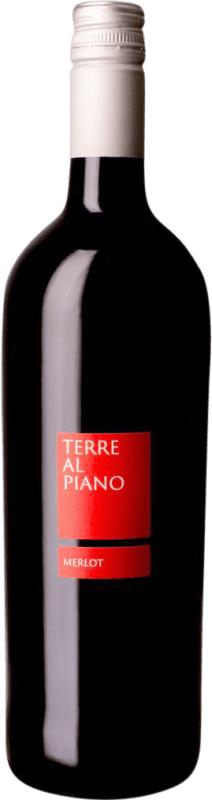 11,95 € Envío gratis | Vino tinto Terre al Piano I.G.T. Delle Venezie Friuli-Venezia Giulia Italia Merlot Botella 1 L