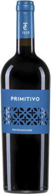 12,95 € Envío gratis | Vino tinto Terrecarsiche 1939 Semi-Seco Semi-Dulce I.G.T. Puglia Puglia Italia Primitivo Botella 75 cl
