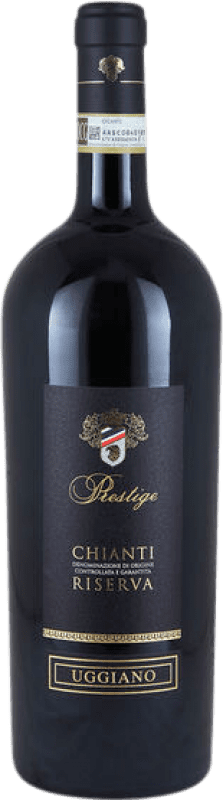 46,95 € Free Shipping | Red wine Uggiano Prestige Dry Reserve D.O.C.G. Chianti Tuscany Italy Sangiovese, Canaiolo Magnum Bottle 1,5 L