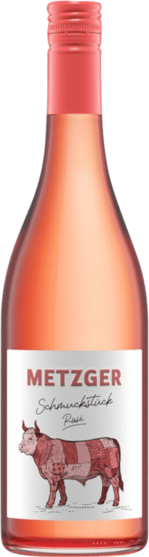 12,95 € Spedizione Gratuita | Vino Rosato Uli Metzger Schmuckstück Rosé — Rosato Q.b.A. Pfälz PFALZ Germania Pinot Nero Bottiglia 75 cl