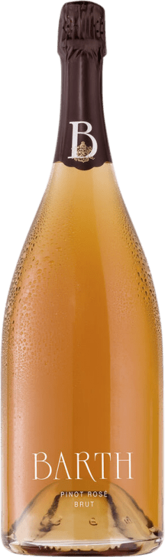 46,95 € Envio grátis | Espumante Rosé Barth Brut — Bruto Rosé Q.b.A. Rheingau Rheingau Alemanha Pinot Noir Eco — Biológico Garrafa Magnum 1,5 L